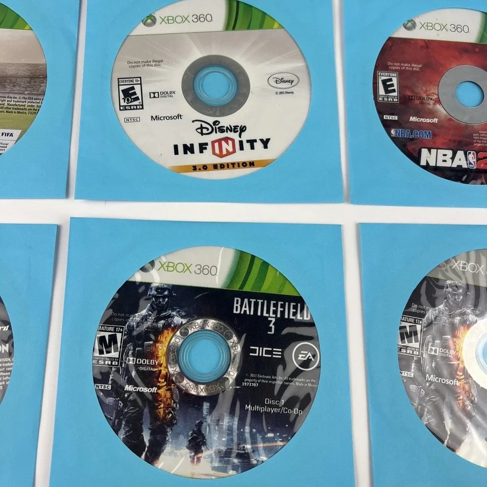 Multi Platform Loose Discs Video Game - Lot Of 50 - AS IS Untested Scratches #5